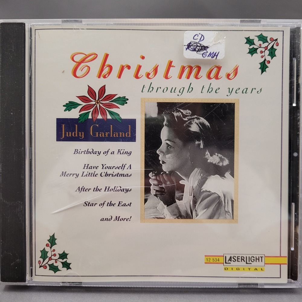 Christmas through the years by Judy‎ Garland (CD, 1995)